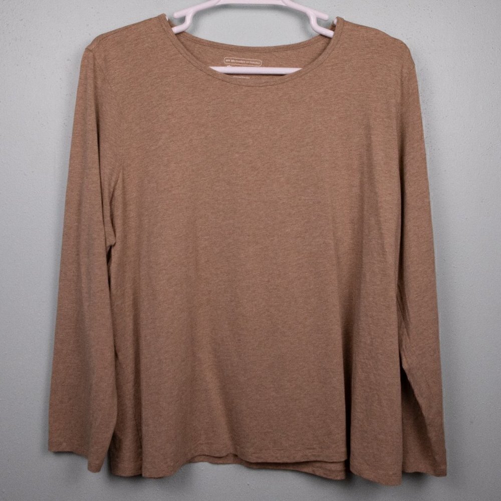 Coolibar Morada tan long sleeve shirt-2X